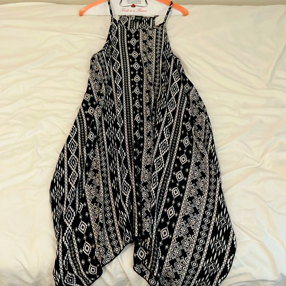 Printed flowy summer dress